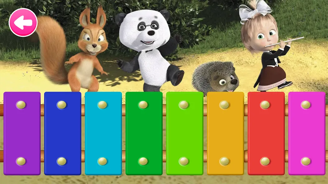 Masha and the Bear Educational MOD — Все открыто на Андроид — скриншот 2