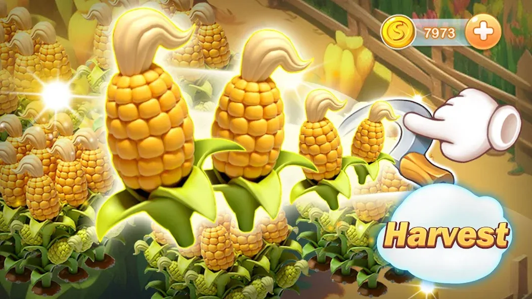 Pixie Island - Farming Game (Мод Много денег и кристаллов) — скриншот 4