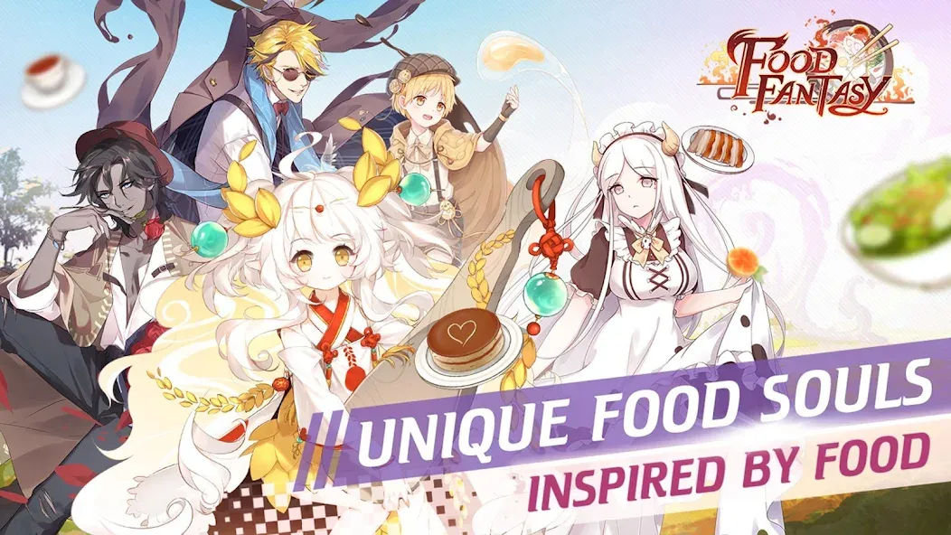 Скачать Food Fantasy MOD APK — Много денег и бесконечные ресурсы — скриншот 1