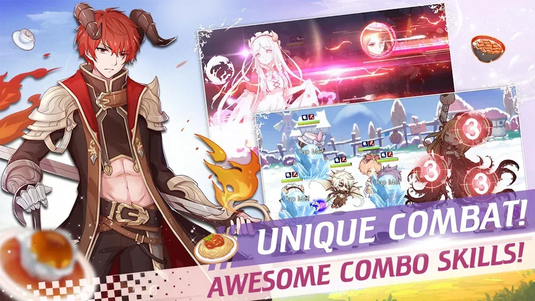 Скачать Food Fantasy MOD APK — Много денег и бесконечные ресурсы — скриншот 4