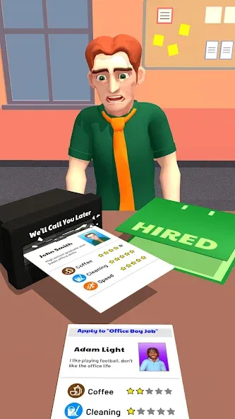 Скачать Boss Life 3D: Office Adventure на Андроид — Много денег — скриншот 3