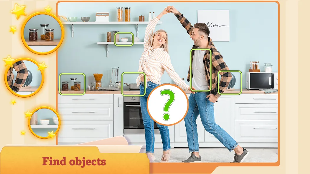 Differences - Find them all MOD APK на Android — Все подсказки разблокированы — скриншот 4