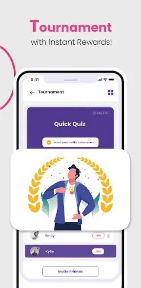 Скачать QuizGiri- Live Quiz & Trivia с модом — Все ответы правильные — скриншот 1