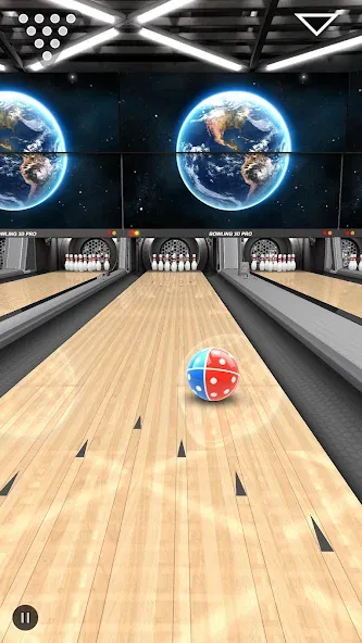 Bowling 3D Pro (Мод Много денег и всё разблокировано) — скриншот 5