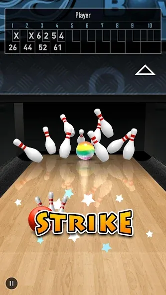 Взломанная Bowling Game 3D на Андроид — Много денег — скриншот 3