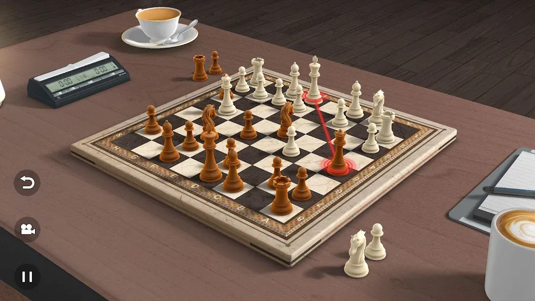 Скачать взлом Real Chess 3D на Андроид — Все стили шахмат открыты — скриншот 2
