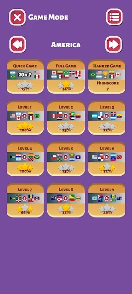 Скачать Country Flags World Quiz Game на Android — Все уровни открыты и без рекламы — скриншот 2 Скачать Country Flags World Quiz Game на Android — Все уровни открыты и без рекламы — скриншот 2