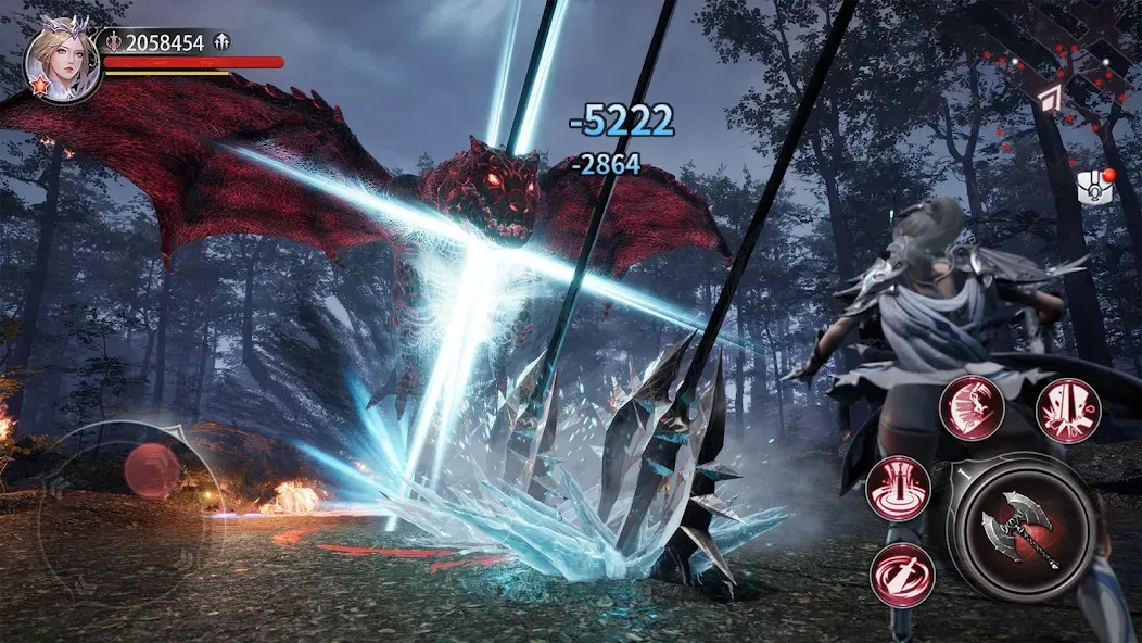 Immortal Awakening MOD APK — Много денег и бессмертие — скриншот 5