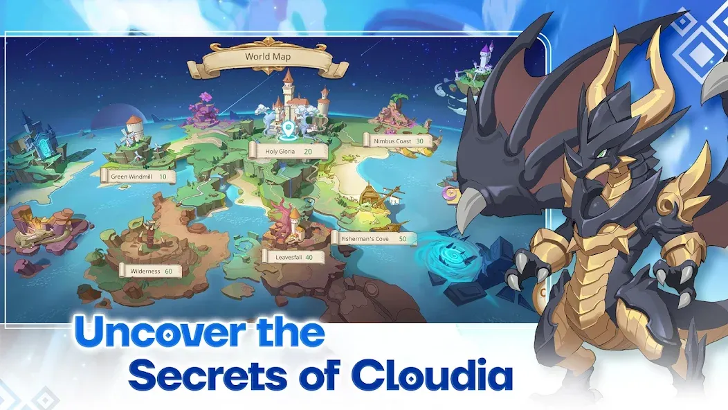 Guardians of Cloudia MOD — Много денег на Андроид — скриншот 5