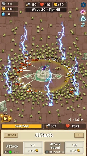 Скачать Empire Kingdom: Idle Premium на Android — Много денег и кристаллов — скриншот 5