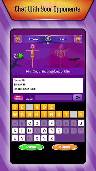 Взломанная Online Hangman Word Game на Андроид — Все слова разблокированы — скриншот 1 Взломанная Online Hangman Word Game на Андроид — Все слова разблокированы — скриншот 1