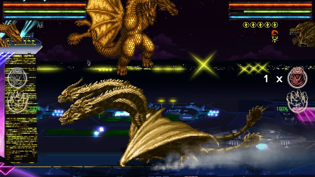 Godzilla: Omniverse — Мод: Все персонажи разблокированы — скриншот 2 Godzilla: Omniverse — Мод: Все персонажи разблокированы — скриншот 2
