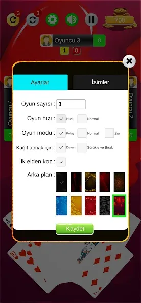 Batak - Koz Maça Mod APK Много золота и без рекламы — Скачать на Андроид — скриншот 5