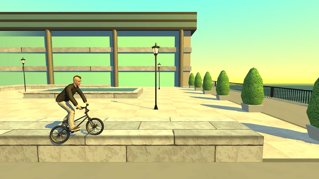 Скачать Street Lines: BMX (Мод: Много денег) на Андроид — скриншот 3