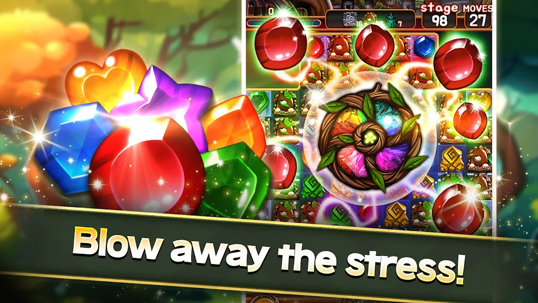 Jewel Forest Village Mod APK Много денег — Скачать на Андроид — скриншот 4