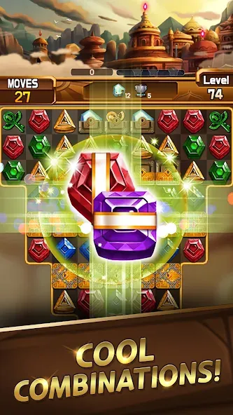 Fantastic Jewel Lost Kingdom — Взломанная версия (Много денег) — скриншот 2