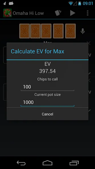 Скачать Poker Calculator с модом — Премиум функции разблокированы — скриншот 5