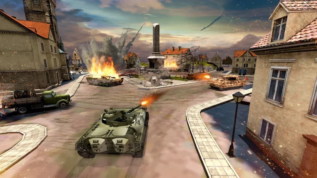 Tank Battle Army Games 2023 — Много денег — скриншот 3 Tank Battle Army Games 2023 — Много денег — скриншот 3
