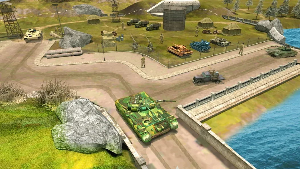 Tank Battle Army Games 2023 — Много денег — скриншот 5