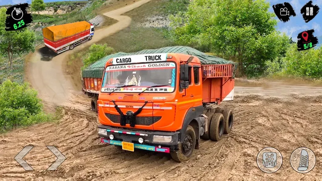 Взломанная Cargo Truck Simulator Games 3D на Андроид — Много денег и всё открыто — скриншот 2 Взломанная Cargo Truck Simulator Games 3D на Андроид — Много денег и всё открыто — скриншот 2