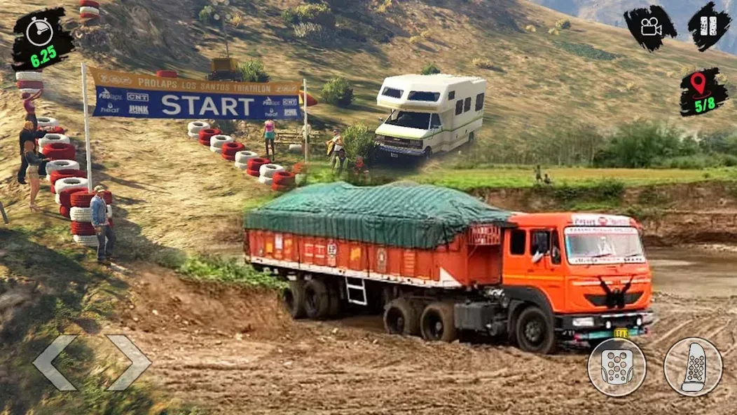 Взломанная Cargo Truck Simulator Games 3D на Андроид — Много денег и всё открыто — скриншот 3 Взломанная Cargo Truck Simulator Games 3D на Андроид — Много денег и всё открыто — скриншот 3