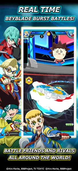 Скачать Beyblade Burst Rivals с модом — Много денег — скриншот 2