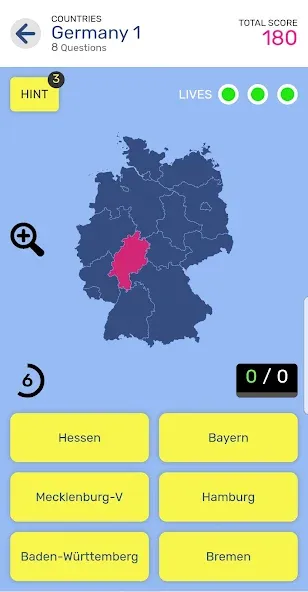 Map Quiz World Geography — Все уровни разблокированы — скриншот 2