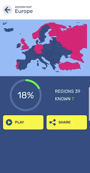Map Quiz World Geography — Все уровни разблокированы — скриншот 4