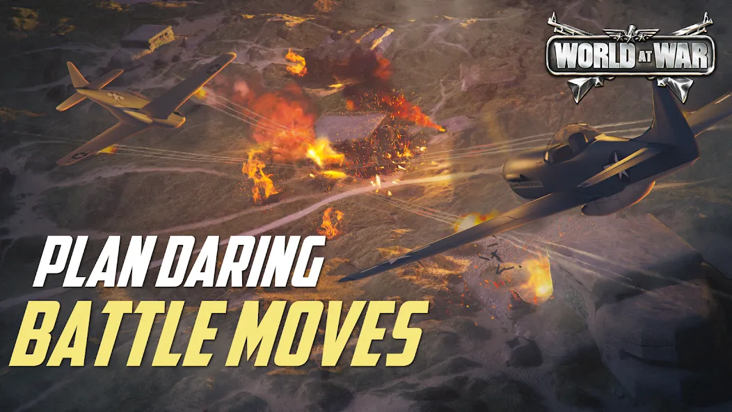 World at War: WW2 Strategy MOD APK на Android — Много денег и ресурсов — скриншот 2