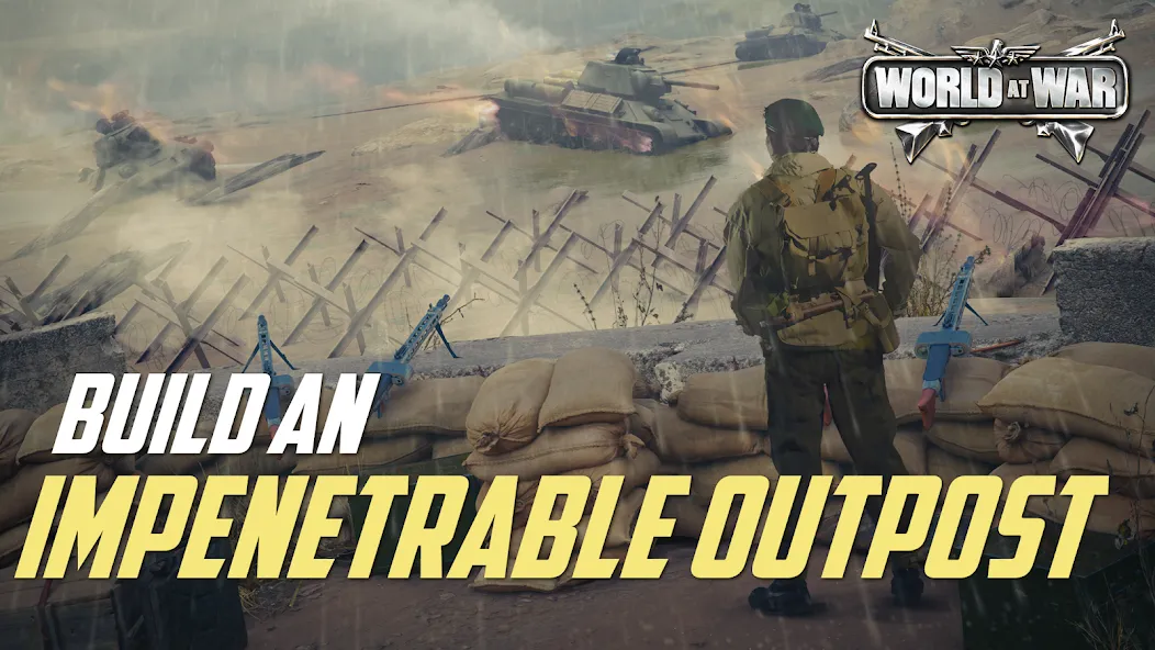 World at War: WW2 Strategy MOD APK на Android — Много денег и ресурсов — скриншот 5