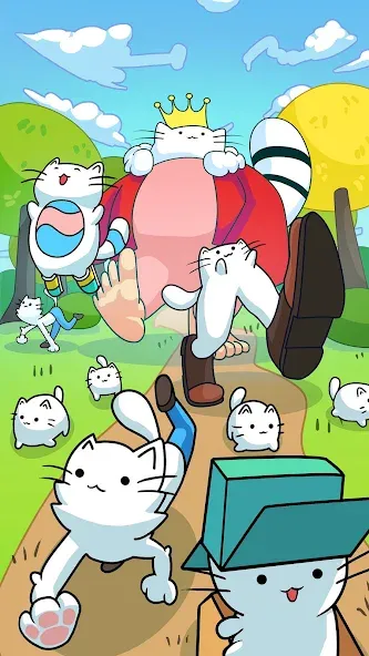 Скачать Cat Game Purland offline games — Много денег — скриншот 3