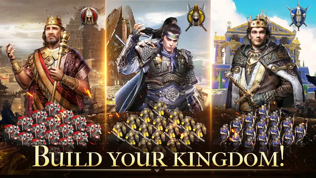 Скачать Rising: War for Dominion — Модификация Много денег и ресурсов — скриншот 1