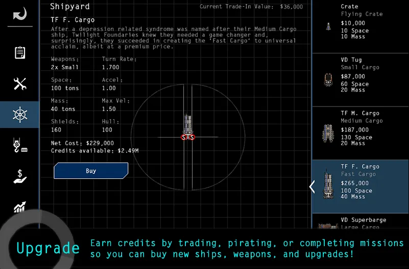 Скачать Space RPG 3 (Мод: Много денег) на Андроид — скриншот 5