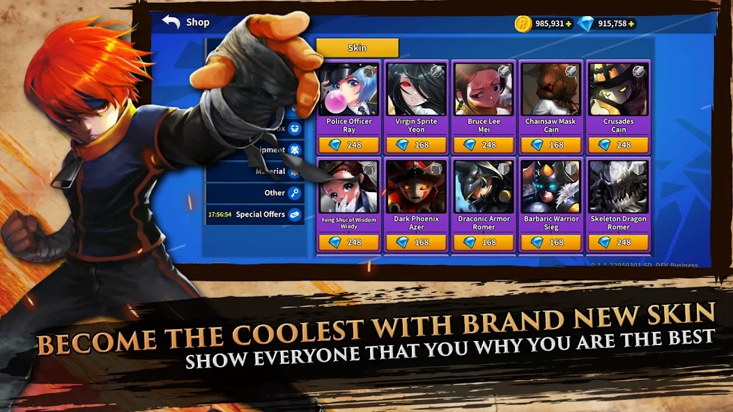 Скачать Fight of Legends на Android — Много денег — скриншот 2
