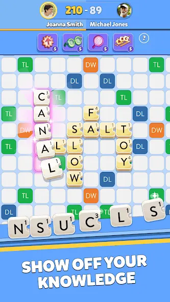 Word Crack: Board Fun Game на Андроид — Мод Все подсказки и слова открыты — скриншот 1
