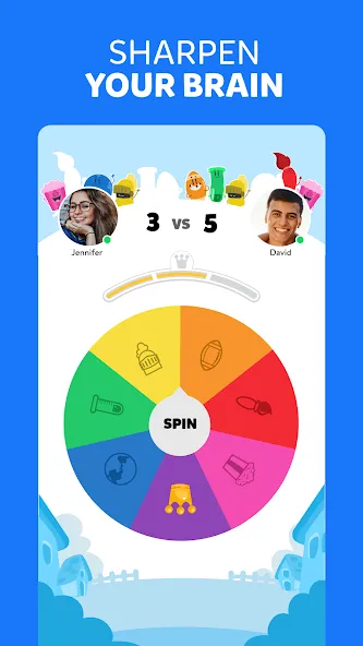 Trivia Crack — Мод: Все прелести премиума открыты — скриншот 2