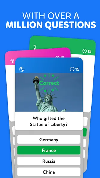 Trivia Crack — Мод: Все прелести премиума открыты — скриншот 3