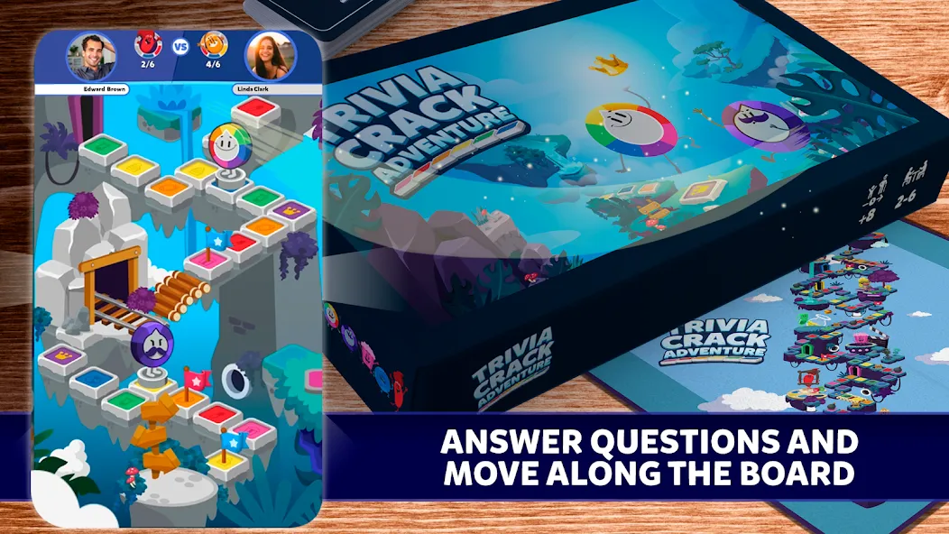 Adventure Trivia Crack (Мод Все вопросы открыты) — скриншот 1
