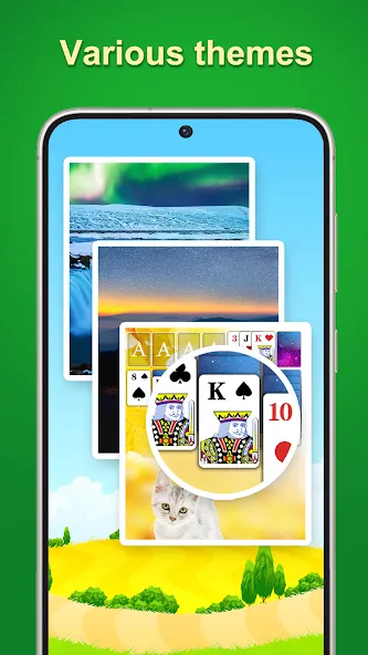 Solitaire - 2024 на Андроид — Много денег — скриншот 3