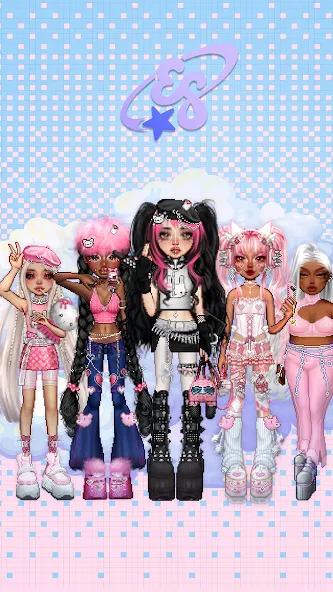 Скачать Everskies: Virtual Dress up на телефон — Много денег — скриншот 1