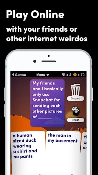 Скачать взломанную Evil Apples: Funny as ____ — Всё открыто — скриншот 1