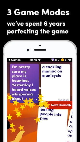 Скачать взломанную Evil Apples: Funny as ____ — Всё открыто — скриншот 3