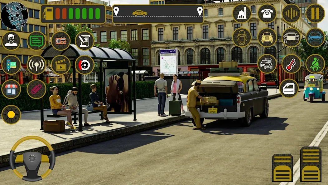 Взлом Indian Taxi Simulator car Game — Много денег — скриншот 3
