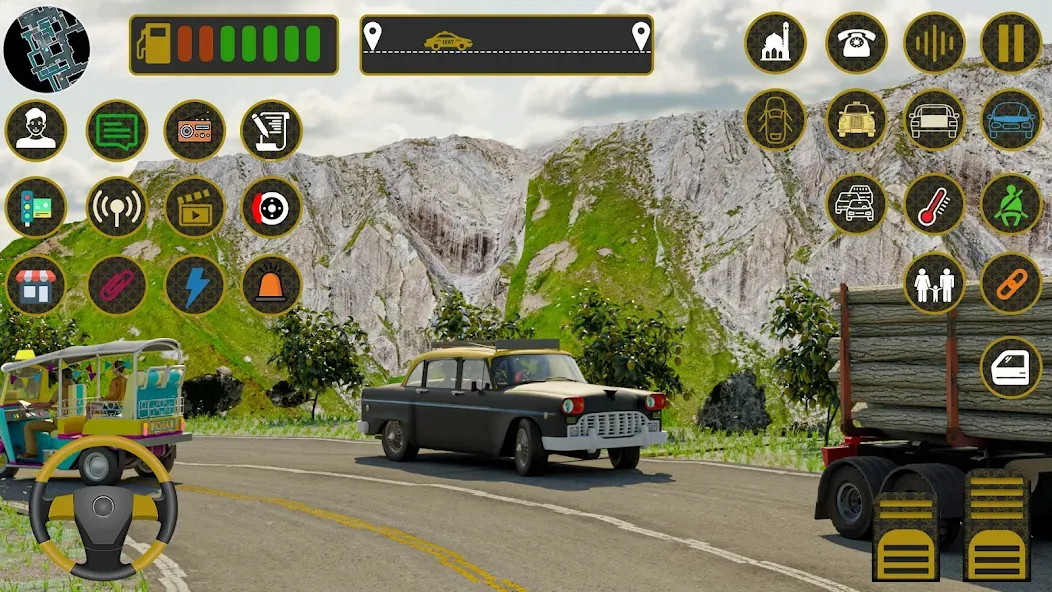Взлом Indian Taxi Simulator car Game — Много денег — скриншот 4