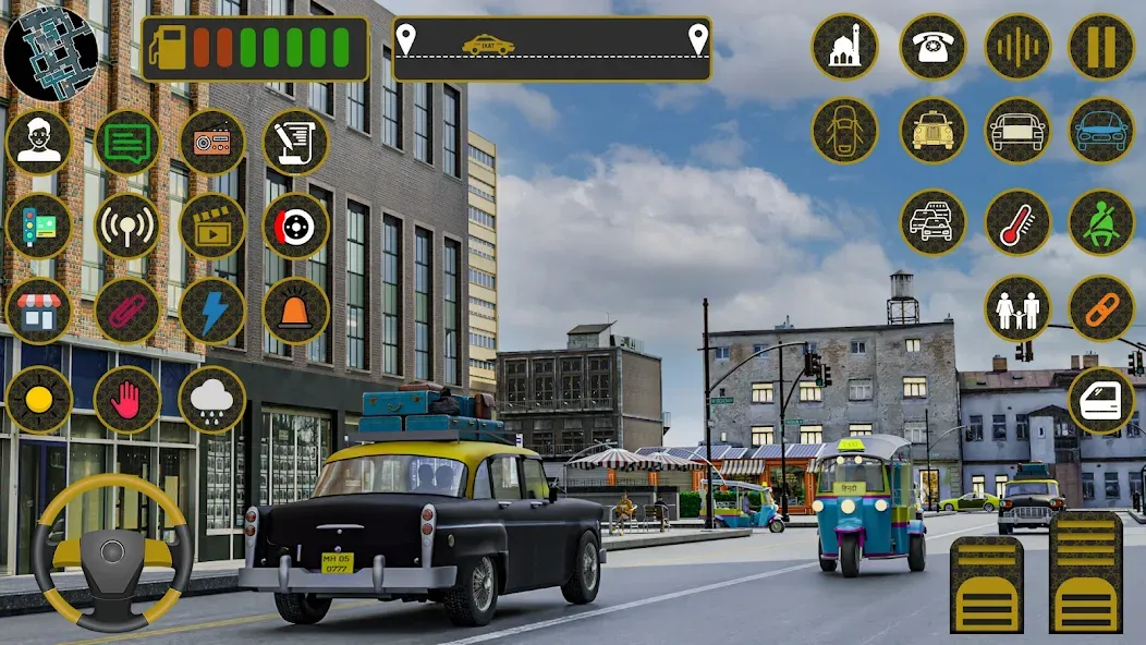 Взлом Indian Taxi Simulator car Game — Много денег — скриншот 5