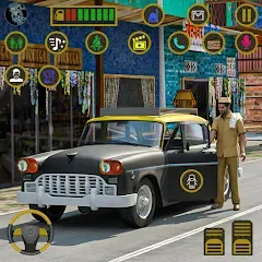 Взлом Indian Taxi Simulator car Game — Много денег
