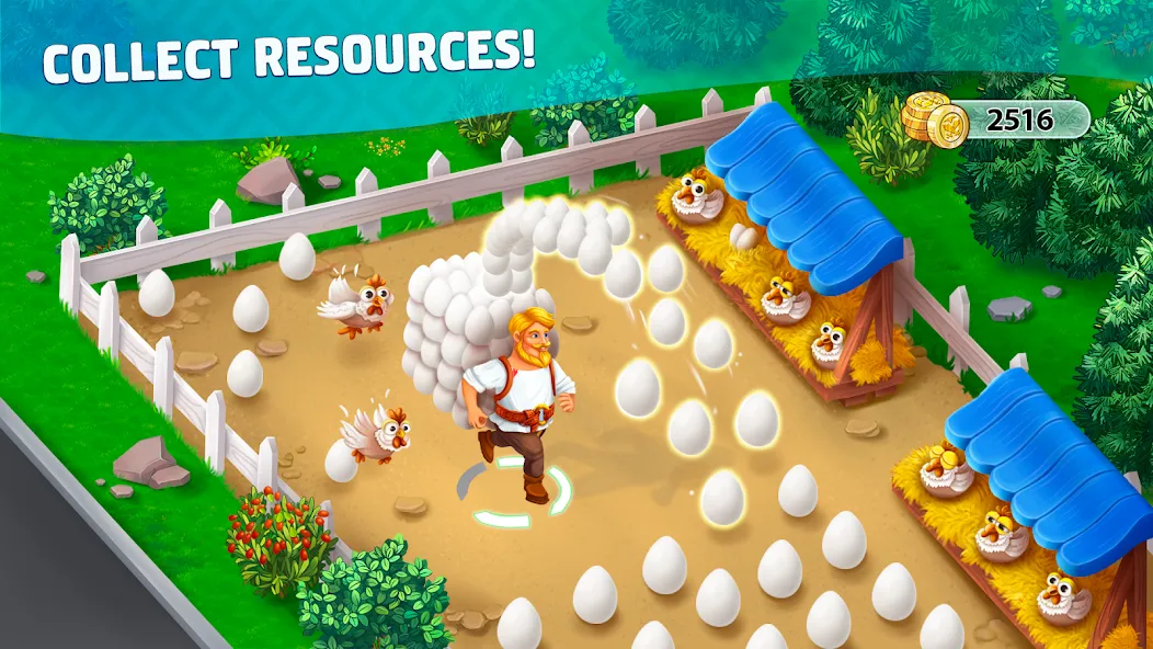 Скачать Harvest Land MOD APK — Много денег — скриншот 1 Скачать Harvest Land MOD APK — Много денег — скриншот 1