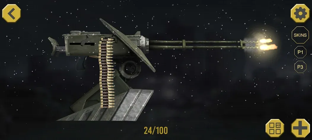 Скачать взлом Ultimate Weapon Simulator на Андроид — Бесконечные деньги и все оружие открыто — скриншот 1