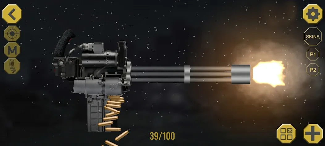 Скачать взлом Ultimate Weapon Simulator на Андроид — Бесконечные деньги и все оружие открыто — скриншот 2