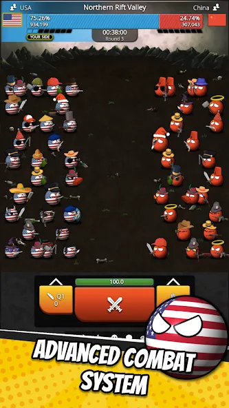 Скачать e-Sim Countryball Be President с модом — Много денег и бесконечные золото — скриншот 2